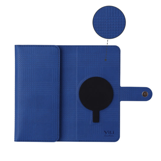 For Google Pixel 8 Pro ViLi GHA Series Shockproof MagSafe RFID Leather Attraction Horizontal Flip Phone Case(Blue) by ViLi