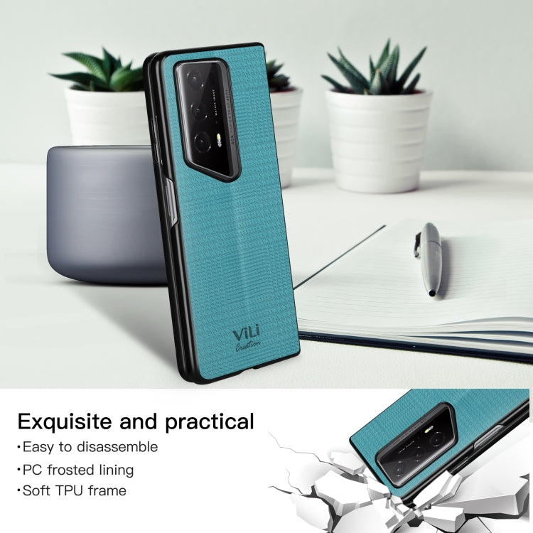 For Honor Magic V2 RSR Porsche Design ViLi TH Series Shockproof Phone Case(Green) by ViLi