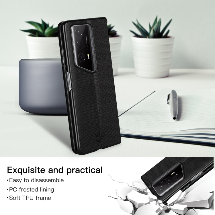 For Honor Magic V2 RSR Porsche Design ViLi TH Series Shockproof Phone Case(Black) by ViLi