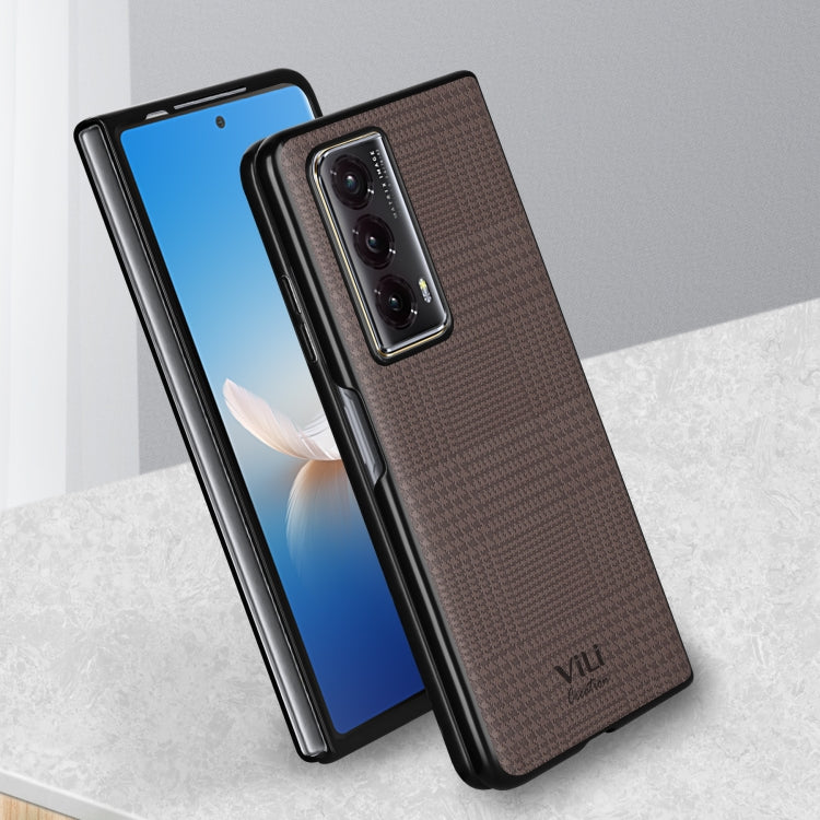 For Honor Magic Vs2 ViLi TH Series Shockproof Phone Case(Brown) by ViLi