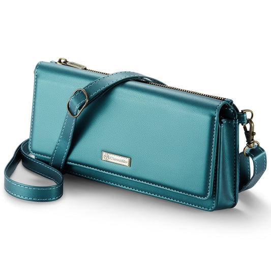 CaseMe Me30 Multi Functional Diagonal Cross Bag Phone Case(Green) by CaseMe
