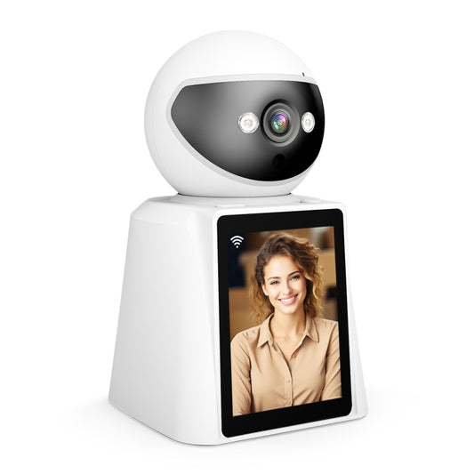 Srihome SH053 4MP 2.8 inch IPS Screen Smart Video Calling IP Camera Baby Monitor(EU Plug) by SriHome