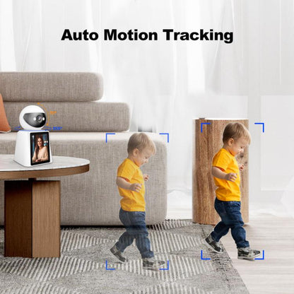 Srihome SH053 4MP 2.8 inch IPS Screen Smart Video Calling IP Camera Baby Monitor(AU Plug) by SriHome