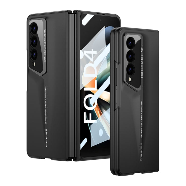 For Samsung Galaxy Z Fold4 5G GKK Integrated Blade Ultra-thin Full Coverage Phone Case(Black) by GKK