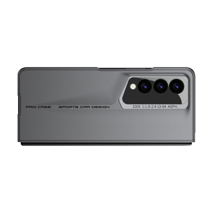 For Samsung Galaxy Z Fold4 5G GKK Integrated Blade Ultra-thin Full Coverage Phone Case(Black) by GKK