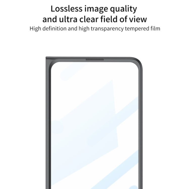 For Samsung Galaxy Z Fold5 5G GKK Integrated Blade Ultra-thin Full Coverage Phone Case(Grey) by GKK