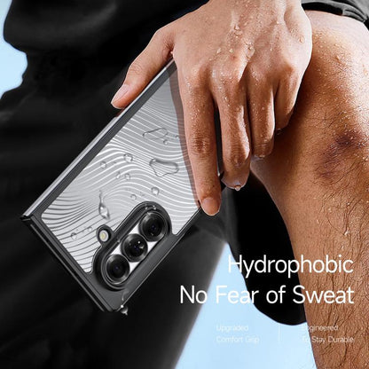 For Samsung Galaxy Z Fold7 5G DUX DUCIS Aimo Series Frosted Feel Phone Case(Black) by DUX DUCIS