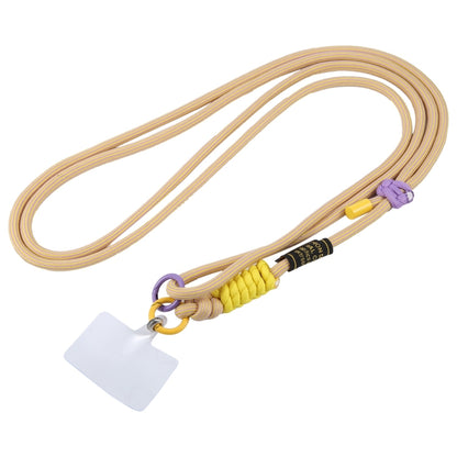 Hinge Adjustable Crossbody Mobile Phone Long Lanyard(Gold Yellow) by bashfashion