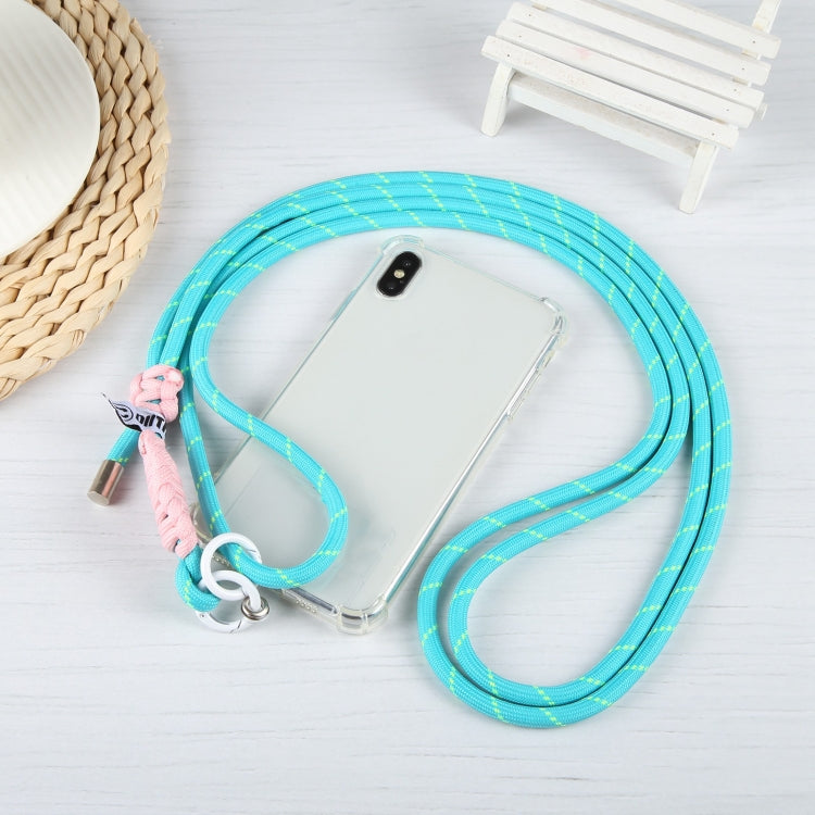 Hinge Adjustable Crossbody Mobile Phone Long Lanyard(Yellow Grey) by bashfashion