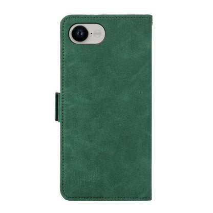 For iPhone 16e ABEEL Frosted Magnetic RFID Leather Phone Case(Green) by bashfashion