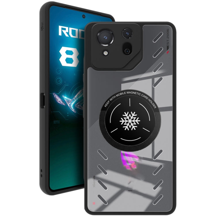 For Asus ROG Phone 8 / 8 Pro imak UX-9A Series Four-corner Airbag Shockproof Heat Dissipation Phone Case by imak