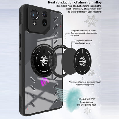 For Asus ROG Phone 8 / 8 Pro imak UX-9A Series Four-corner Airbag Shockproof Heat Dissipation Phone Case by imak