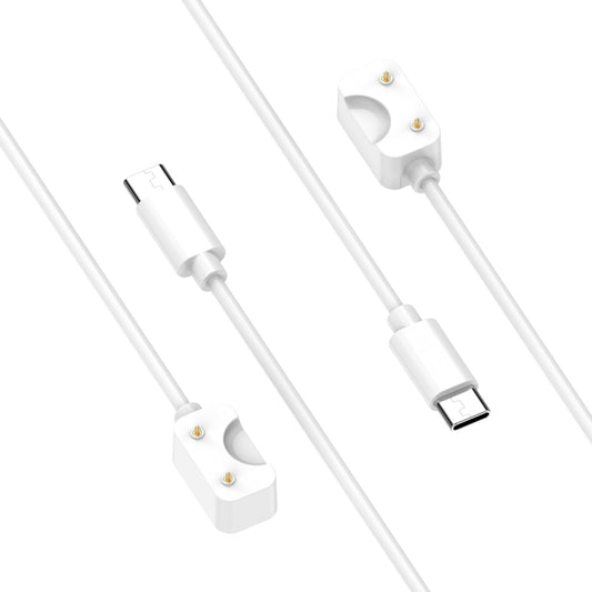 For Samsung Galaxy Fit 3 Official Style Smart Watch Charging Cable, Length: 1m, Port:USB-C / Type-C(White) by bashfashion