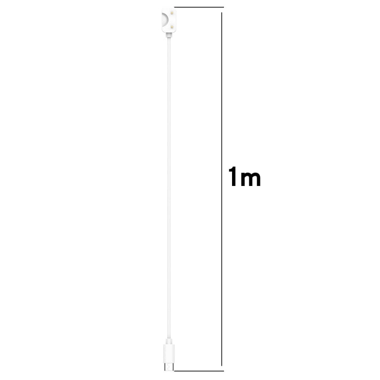 For Samsung Galaxy Fit 3 Official Style Smart Watch Charging Cable, Length: 1m, Port:USB-C / Type-C(White) by bashfashion