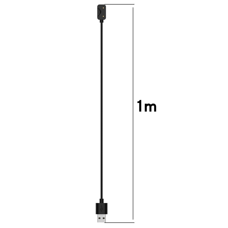 For Samsung Galaxy Fit 3 Official Style Smart Watch Charging Cable, Length: 1m, Port:USB-A(Black) by bashfashion