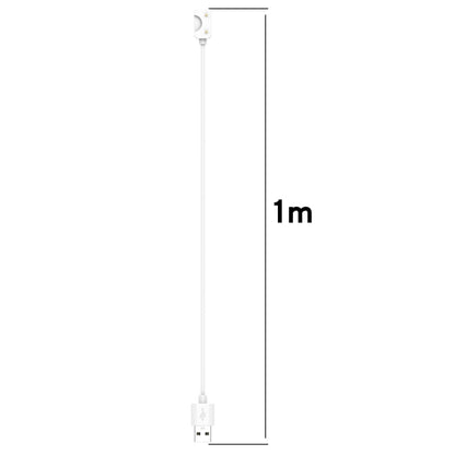 For Samsung Galaxy Fit 3 Official Style Smart Watch Charging Cable, Length: 1m, Port:USB-A(White) by bashfashion