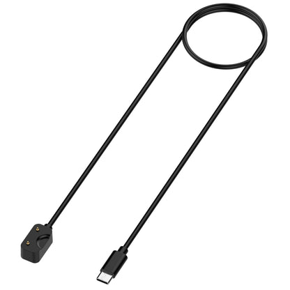 For Samsung Galaxy Fit 3 Official Style Smart Watch Charging Cable, Length: 55cm, Port:USB-C / Type-C(Black) by bashfashion