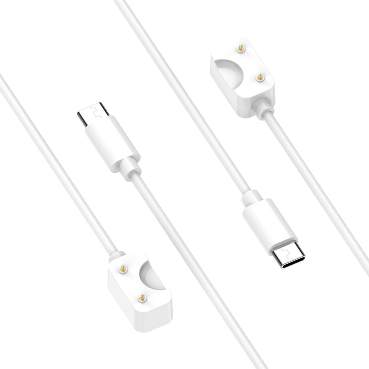 For Samsung Galaxy Fit 3 Official Style Smart Watch Charging Cable, Length: 55cm, Port:USB-C / Type-C(White) by bashfashion