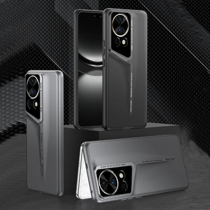 For Huawei Nova 12 GKK Blade Ultra-thin Full Coverage Phone Case(Grey) by GKK