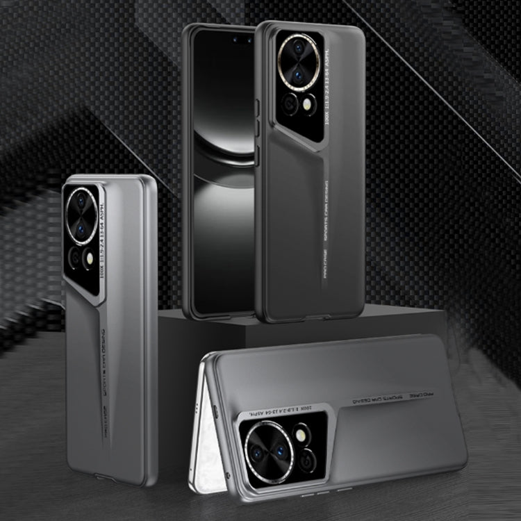 For Huawei Nova 12 GKK Blade Ultra-thin Full Coverage Phone Case(Black) by GKK