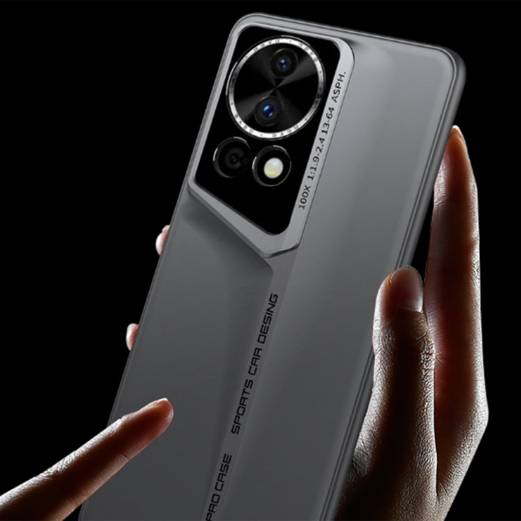 For Huawei Nova 12 Pro / 12 Ultra GKK Blade Ultra-thin Full Coverage Phone Case(Grey) by GKK