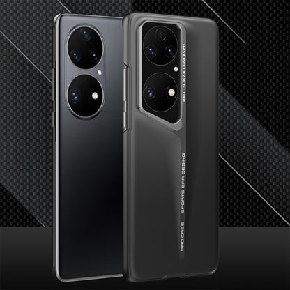 For Huawei P50 Pro GKK Blade Ultra-thin Full Coverage Phone Case(Black) by GKK