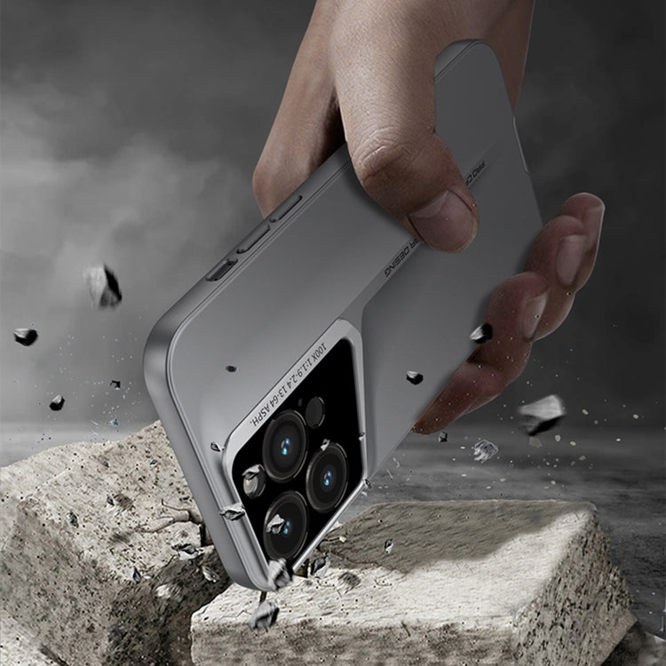 For iPhone 14 GKK Blade Ultra-thin Full Coverage Phone Case(Grey) by GKK