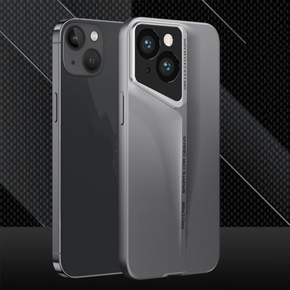 For iPhone 15 GKK Blade Ultra-thin Full Coverage Phone Case(Grey) by GKK