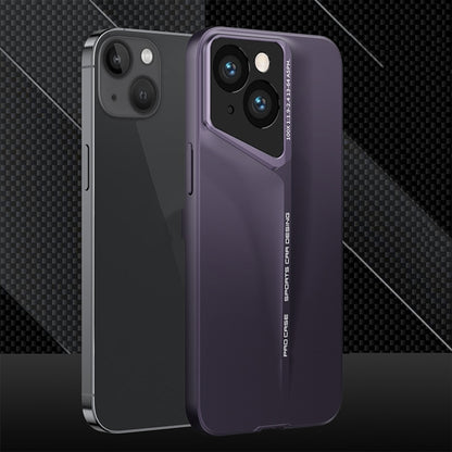 For iPhone 15 GKK Blade Ultra-thin Full Coverage Phone Case(Purple) by GKK