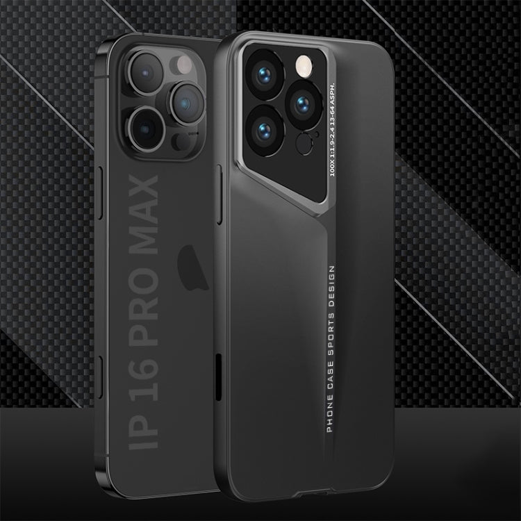 For iPhone 16 Pro Max GKK Blade Ultra-thin Full Coverage Phone Case(Black) by GKK