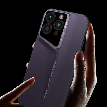 For iPhone 16 Plus GKK Blade Ultra-thin Full Coverage Phone Case(Purple) by GKK