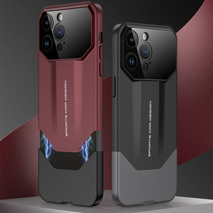 For iPhone 15 Pro Max GKK Imitation Ultimate Design All-inclusive Shockproof Phone Case(Balck) by GKK