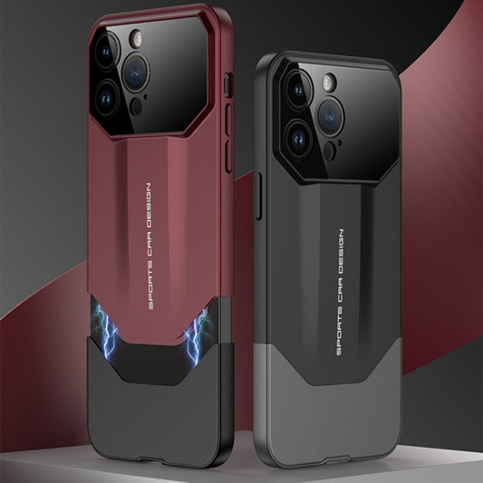 For iPhone 15 Pro Max GKK Imitation Ultimate Design All-inclusive Shockproof Phone Case(Balck) by GKK