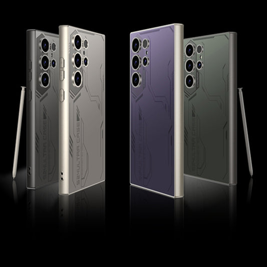 For Samsung Galaxy S24 Ultra 5G GKK AG Craft Skin Feel Exploration Edition Full Coverage Phone Case(Grey) by GKK