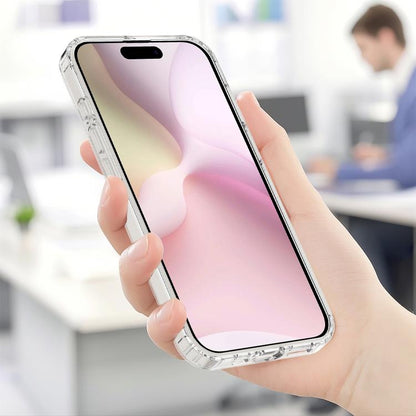 For iPhone 16e Magsafe Scratchproof Acrylic TPU Phone Case(Transparent) by bashfashion