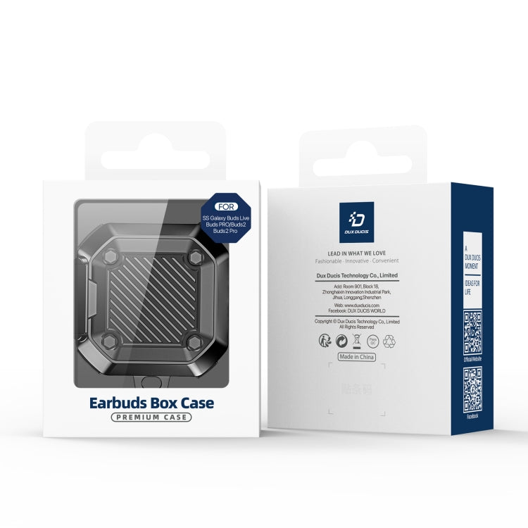 For Samsung Galaxy Buds Live/Buds 2/Buds Pro DUX DUCIS SECG Series Earphone Protective Case(Yellow) by DUX DUCIS