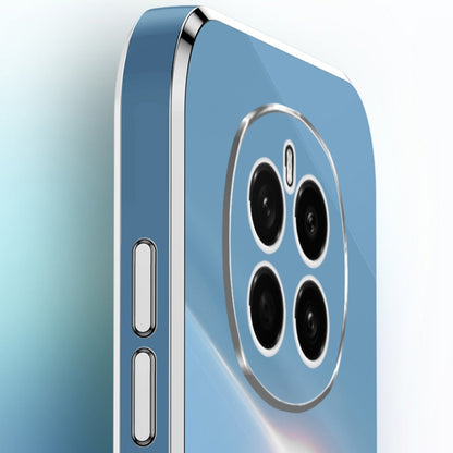 For Honor Magic7 XINLI Straight 6D Plating Gold Edge TPU Phone Case(Celestial Blue) by XINLI