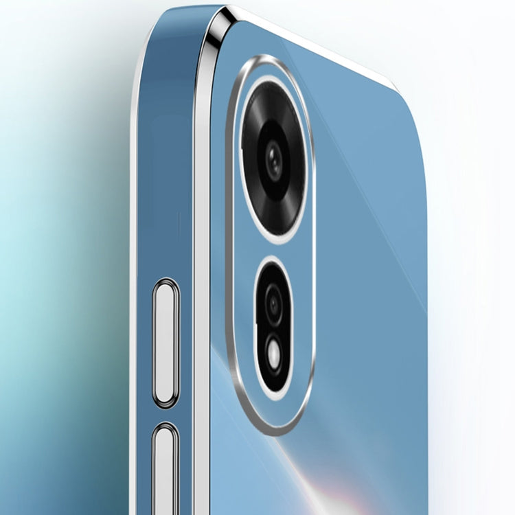 For Huawei Nova 12 SE XINLI Straight 6D Plating Gold Edge TPU Phone Case(Celestial Blue) by XINLI