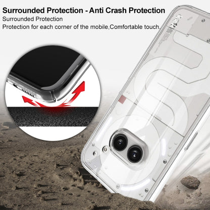 For Nothing Phone 2a 5G / 2a Plus imak Wing II Wear-resisting Crystal Phone Protective Case by imak