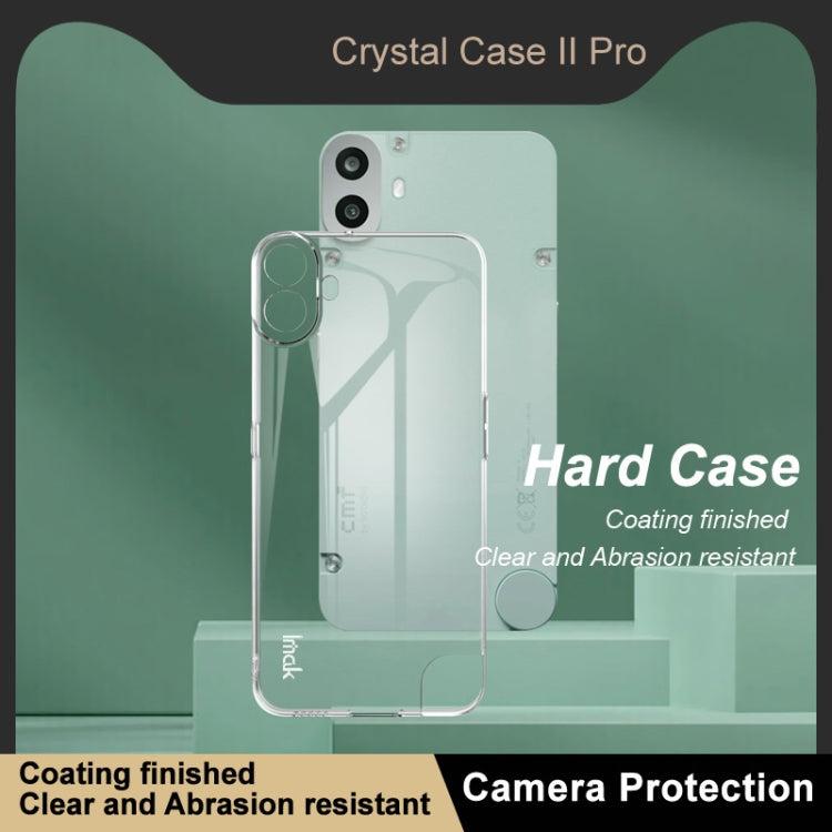 For Nothing CMF Phone 1 imak Wing II Wear-resisting Crystal Phone Protective Case by imak
