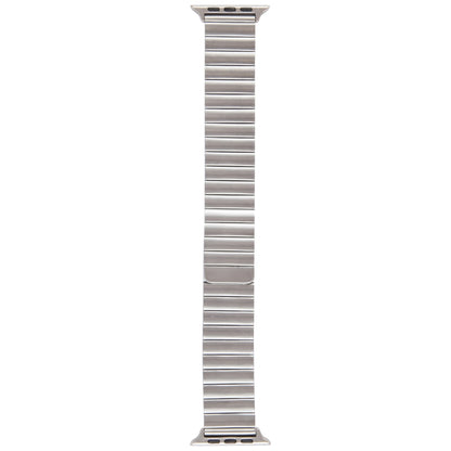 For Apple Watch Ultra 2 49mm Bamboo Stainless Steel Magnetic Watch Band(Sliver) by bashfashion