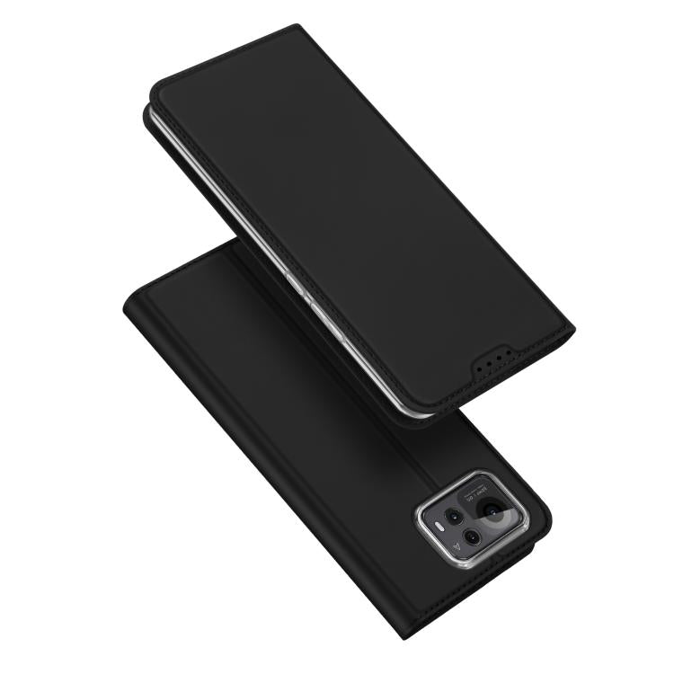 For ASUS Zenfone 12 Ultra DUX DUCIS Skin Pro Series Flip Leather Phone Case(Black) by DUX DUCIS