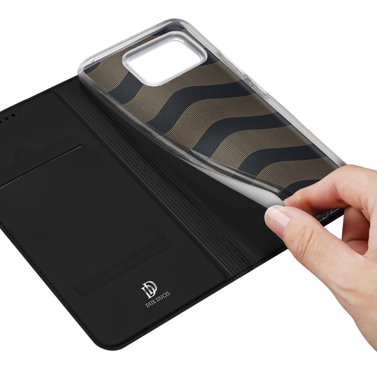 For ASUS Zenfone 12 Ultra DUX DUCIS Skin Pro Series Flip Leather Phone Case(Black) by DUX DUCIS