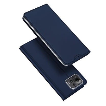 For ASUS Zenfone 12 Ultra DUX DUCIS Skin Pro Series Flip Leather Phone Case(Blue) by DUX DUCIS