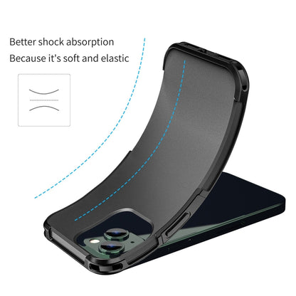 For iPhone 14 Plus RedPepper Armor Magsafe PC Hybrid TPU Phone Case(Black) by RedPepper