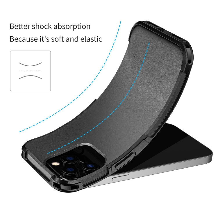 For iPhone 14 Pro Max RedPepper Armor Magsafe PC Hybrid TPU Phone Case(Black) by RedPepper