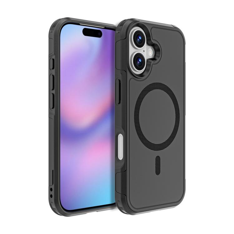 For iPhone 17 RedPepper Armor Magsafe PC Hybrid TPU Phone Case(Black) by RedPepper