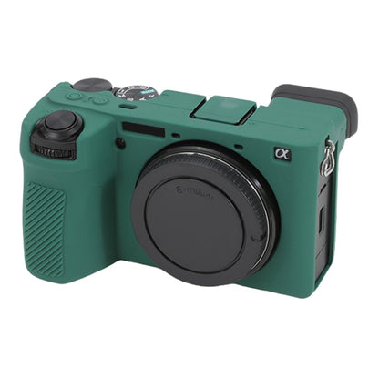 For Sony ILCE-6700 / A6700 Glossy Soft Silicone Protective Case(Green) by bashfashion