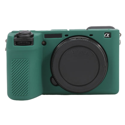 For Sony ILCE-6700 / A6700 Glossy Soft Silicone Protective Case(Green) by bashfashion