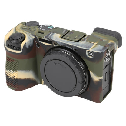 For Sony ILCE-6700 / A6700 Glossy Soft Silicone Protective Case(Camouflage) by bashfashion